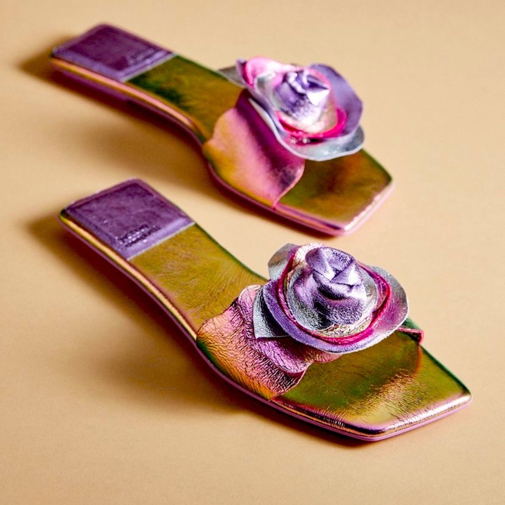 ISO Jeffrey Campbell Bouquet Sandals in Lilac